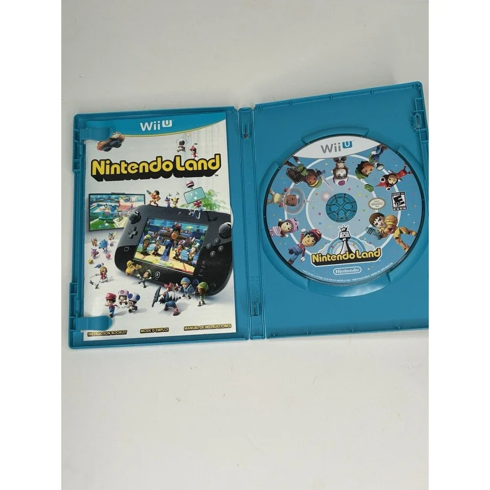 Nintendo Wii U Game Nintendo Land Complete - Tested & Works